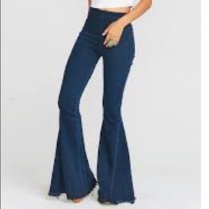 Show me your mumu high waisted wide leg thunder